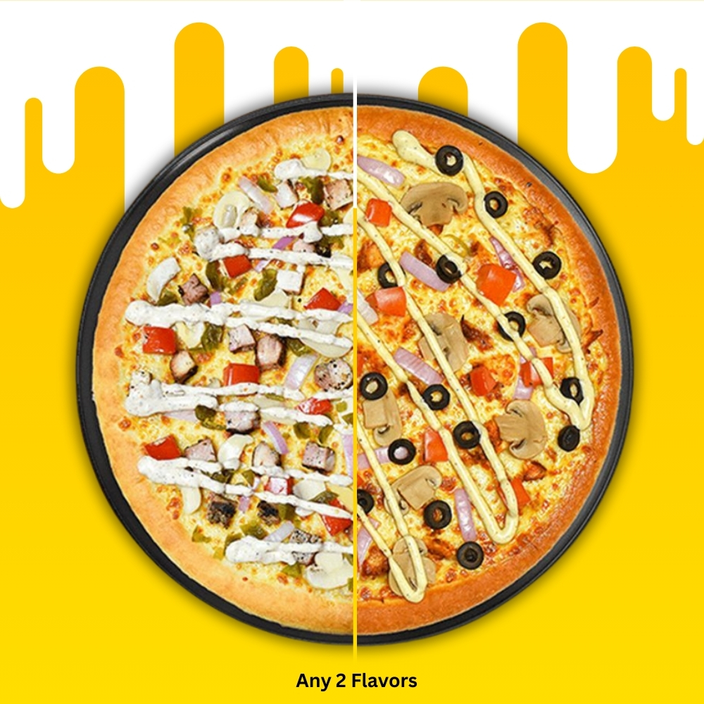TOW IN ONE PIZZA